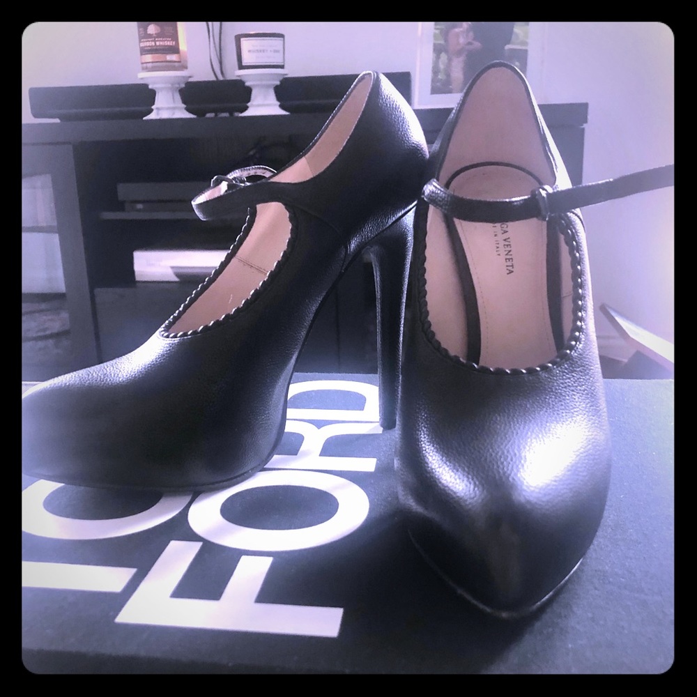 Bottega Veneta Mary Jane Platform Pump